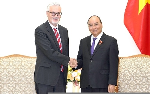 Thủ tướng Nguyễn Xuân Phúc tiếp Đại sứ Đức