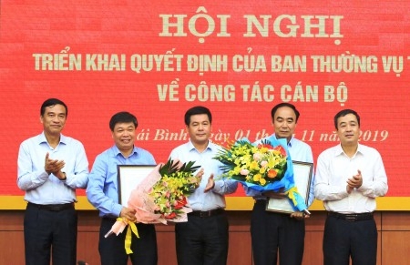 Điều động, bổ nhiệm nhân sự 6 địa phương