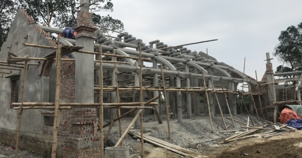 Chùa “khủng” ồ ạt “xây chui” trong vùng bảo vệ của Di tích quốc gia