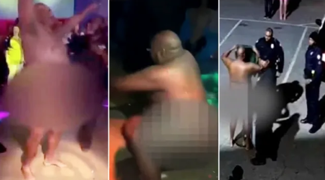 Say xỉn, cảnh sát thoát y nhảy trong hộp đêm