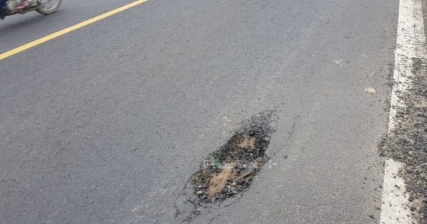 Phú Yên: Cầu Đà Rằng mới xây với kinh phí 340 tỷ, đã xuất hiện “ổ gà”