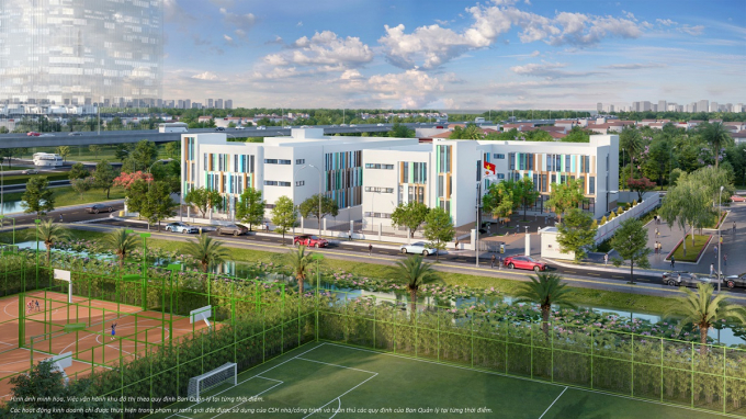 Vinhomes Grand Park được quy hoạch bao gồm 2 trường Mầm non v&agrave; 1 trường Phổ th&ocirc;ng li&ecirc;n cấp Vinschool