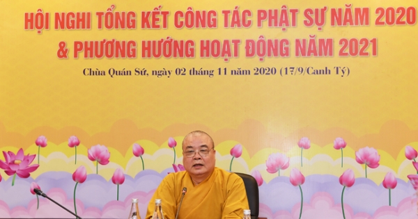 Phân ban Ni giới Trung ương khu vực phía Bắc tổng kết công tác Phật sự 2020