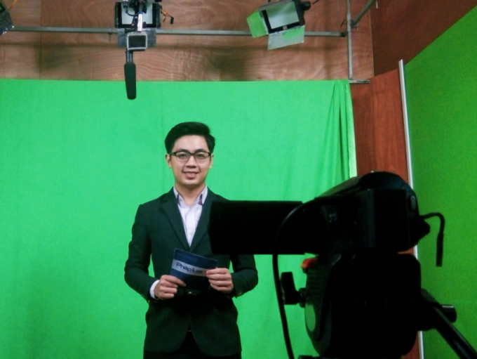 Phóng viên Lê Sơn Hải.