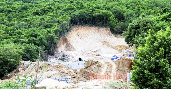 Xẻo đất rừng, xây nhà trên núi