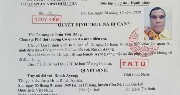 Gia Lai: Truy nã đối tượng tổ chức cho người khác trốn đi nước ngoài