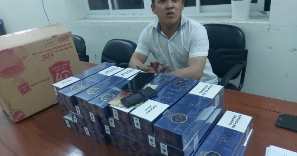 Bắt giữ đối tượng vận chuyển thuốc lá điếu nhập lập tại Bà Rịa – Vũng tàu