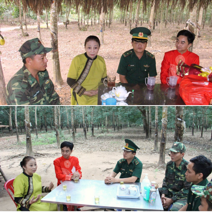 Nghệ nhân Cao Minh Hiền rưng lệ khi nghe về những vất vả, gian khó “bủa vây” các chiến sĩ trẻ đang trực chiến 24/24 tại các chốt ngăn dịch miền biên viễn