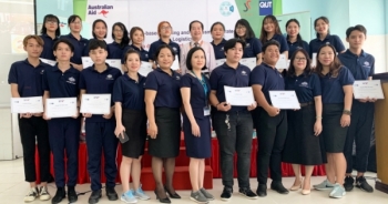 Tổng kết chương trình đào tạo “Tiếp nhận và lưu trữ hàng hoá”