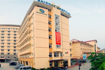 Bệnh viện bãi cháy nơi xảy ra sự việc.