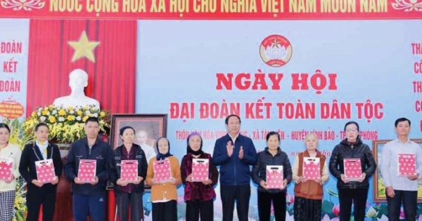 Hải Phòng: Ấm áp Ngày hội Đại đoàn kết toàn dân