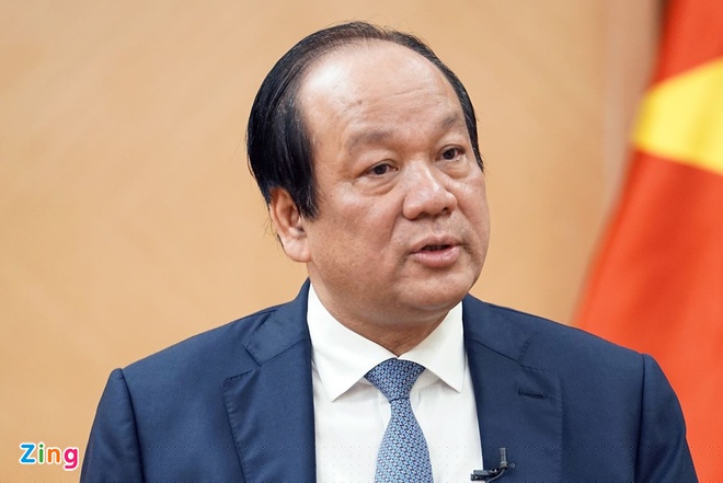 Bộ trưởng, Chủ nhiệm Văn ph&ograve;ng Ch&iacute;nh phủ Mai Tiến Dũng. Ảnh:&nbsp;Việt Linh.