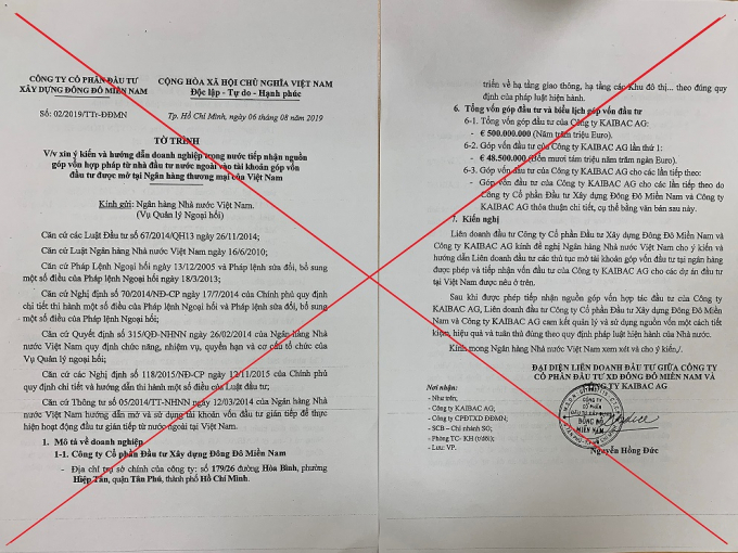 Các đối tượng liên tục làm tờ trình, thông báo, đơn đề nghị xin được khai thác kho báu, tiếp nhận di sản.  Ảnh: bocongan.gov.vn