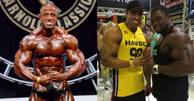 Victor Luna (ảnh trái) là VĐV thể hình nổi tiếng của Brazil, qua đời ở tuổi 37 vì biến chứng sau khi nhiễm virus Covid-19