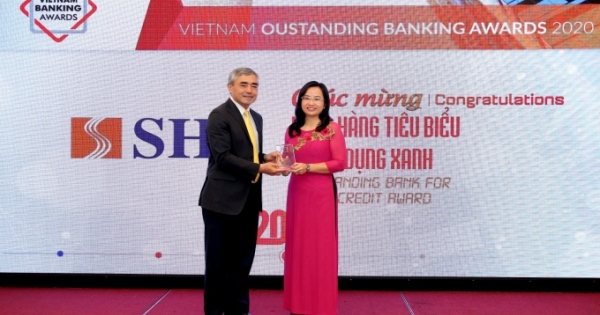 SHB thắng lớn trong lễ trao giải Ngân hàng Việt Nam tiêu biểu 2020