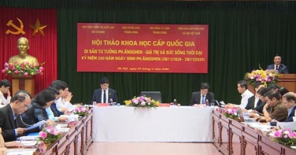 Khẳng định giá trị của tư tưởng Ph.Ăng-ghen