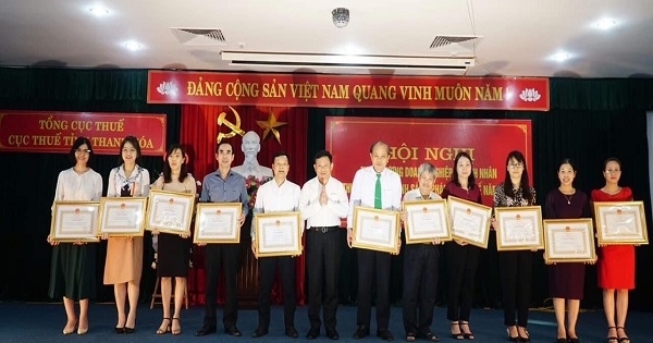 Thanh Hóa: Tuyên dương doanh nghiệp, doanh nhân thực hiện tốt chính sách pháp luật thuế