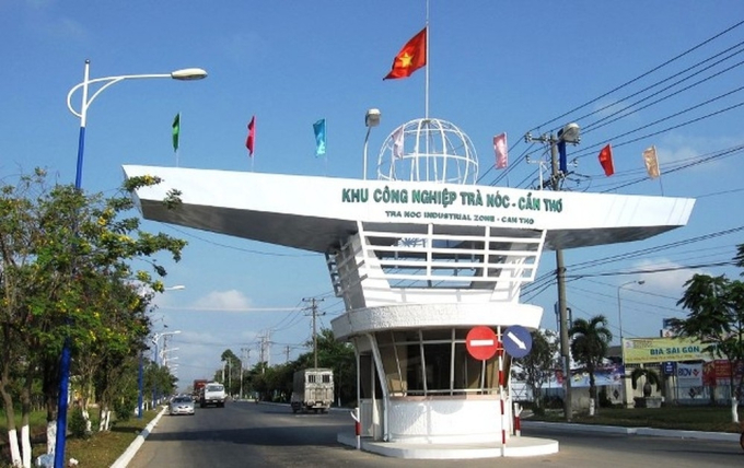 Khu công nghiệp Trà Nóc, nơi được xem là ổ dịch lớn vì phát hiện nhiều ca F0.