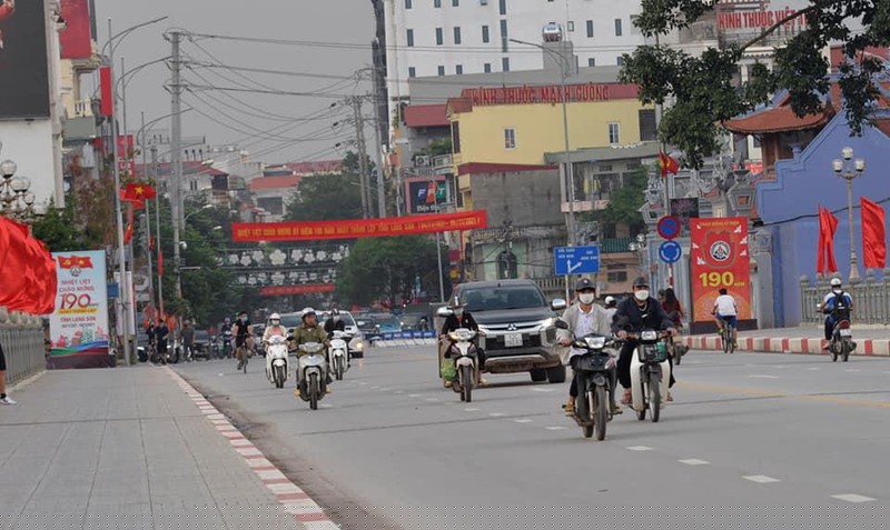 Bộ mặt đô thị của thành phố Lạng Sơn ngày càng khởi sắc.