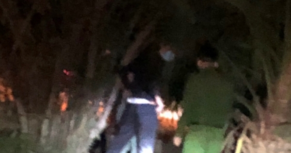 Mua bán dâm trên ngay trên hàng cây ngăn cách Quốc lộ 5