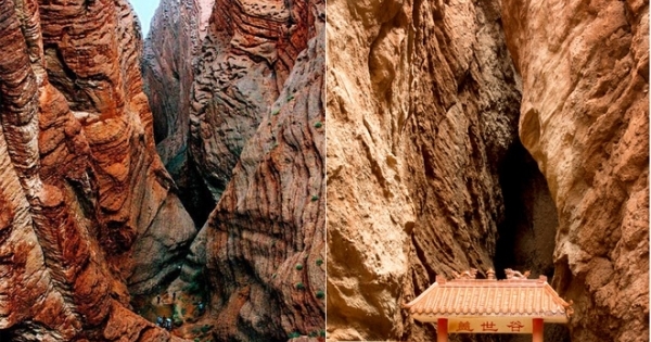 Hẻm núi lớn bí ẩn của dãy Thiên Sơn