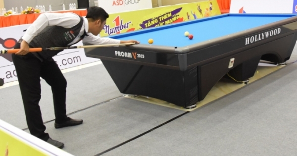 Nước tăng lực Number 1 Chanh và Dâu đồng hành cùng Giải Billiards Carom 3 băng Bình Dương