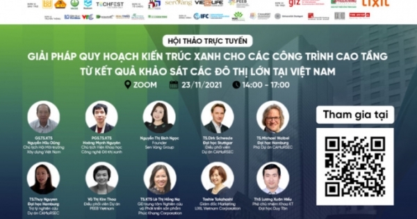 “Giải pháp quy hoạch kiến trúc xanh cho các công trình cao tầng”