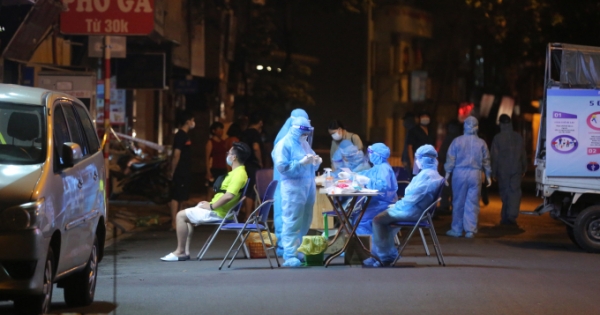 Ngày 22/11, Hà Nội thêm 286 ca mắc COVID-19 tại 26 quận, huyện