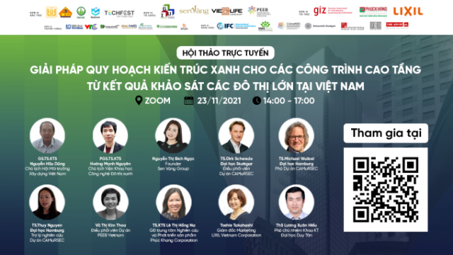Nhiều hội thảo chuyên đề sẽ diễn ra tại Tuần lễ Công trình xanh 2021