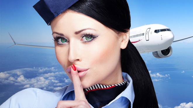 Có những câu hành khách tuyệt đối không được nói với tiếp viên hàng không khi lên máy bay (Ảnh minh họa).