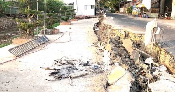 Sụt lún ở Đồng bằng sông Cửu Long: Giải quyết cách nào?