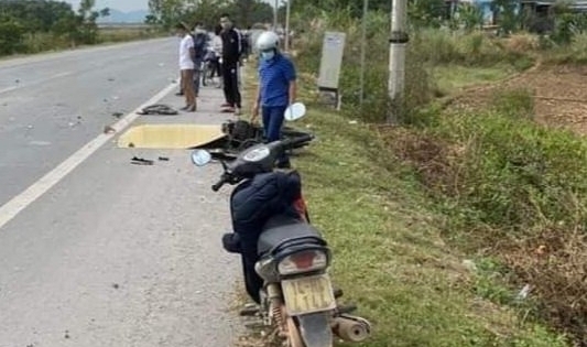 Quảng Ninh: Ô tô va chạm xe máy khiến 1 người tử vong tại chỗ