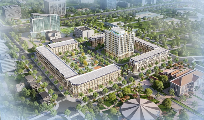 Shophouse D'. Metropole Hà Tĩnh sở hữu 2 – 3 mặt tiền, tối đa hóa không gian kinh doanh mà vẫn đảm bảo những trải nghiệm riêng tư cho cư dân