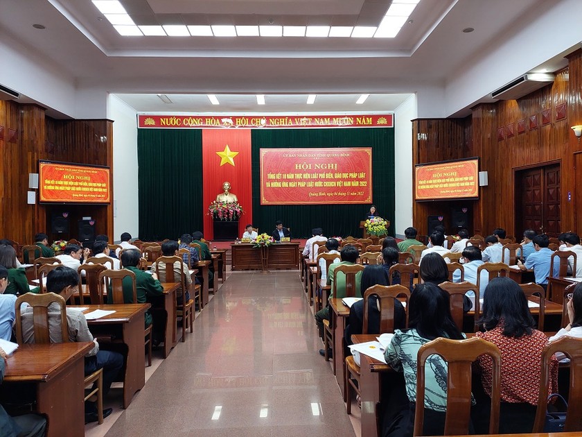 Quảng B&igrave;nh: Triển khai c&ocirc;ng t&aacute;c phổ biến gi&aacute;o dục ph&aacute;p luật c&oacute; trọng t&acirc;m, trọng điểm ảnh 2