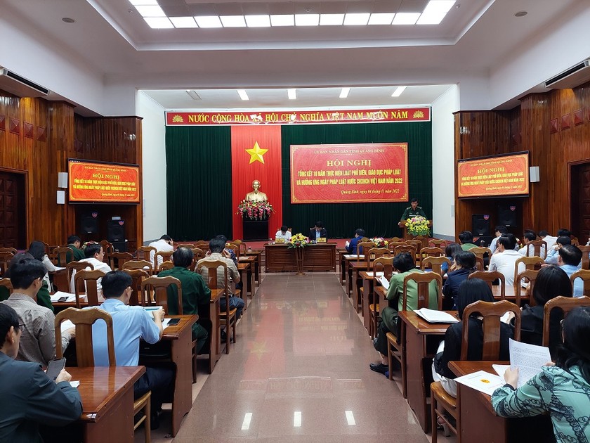 Quảng B&igrave;nh: Triển khai c&ocirc;ng t&aacute;c phổ biến gi&aacute;o dục ph&aacute;p luật c&oacute; trọng t&acirc;m, trọng điểm ảnh 3