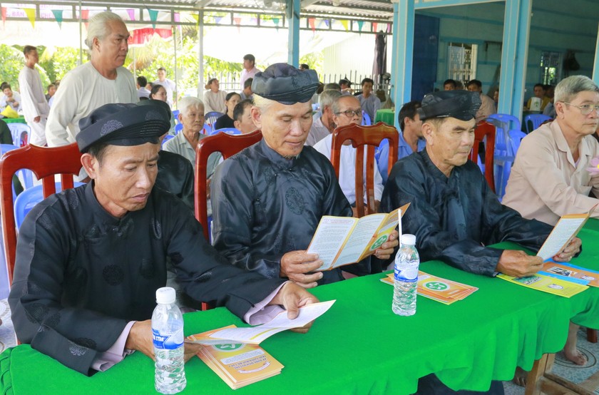 Tập trung tuyên truyền pháp luật ở các cơ sở tín ngưỡng, thờ tự tôn giáo.