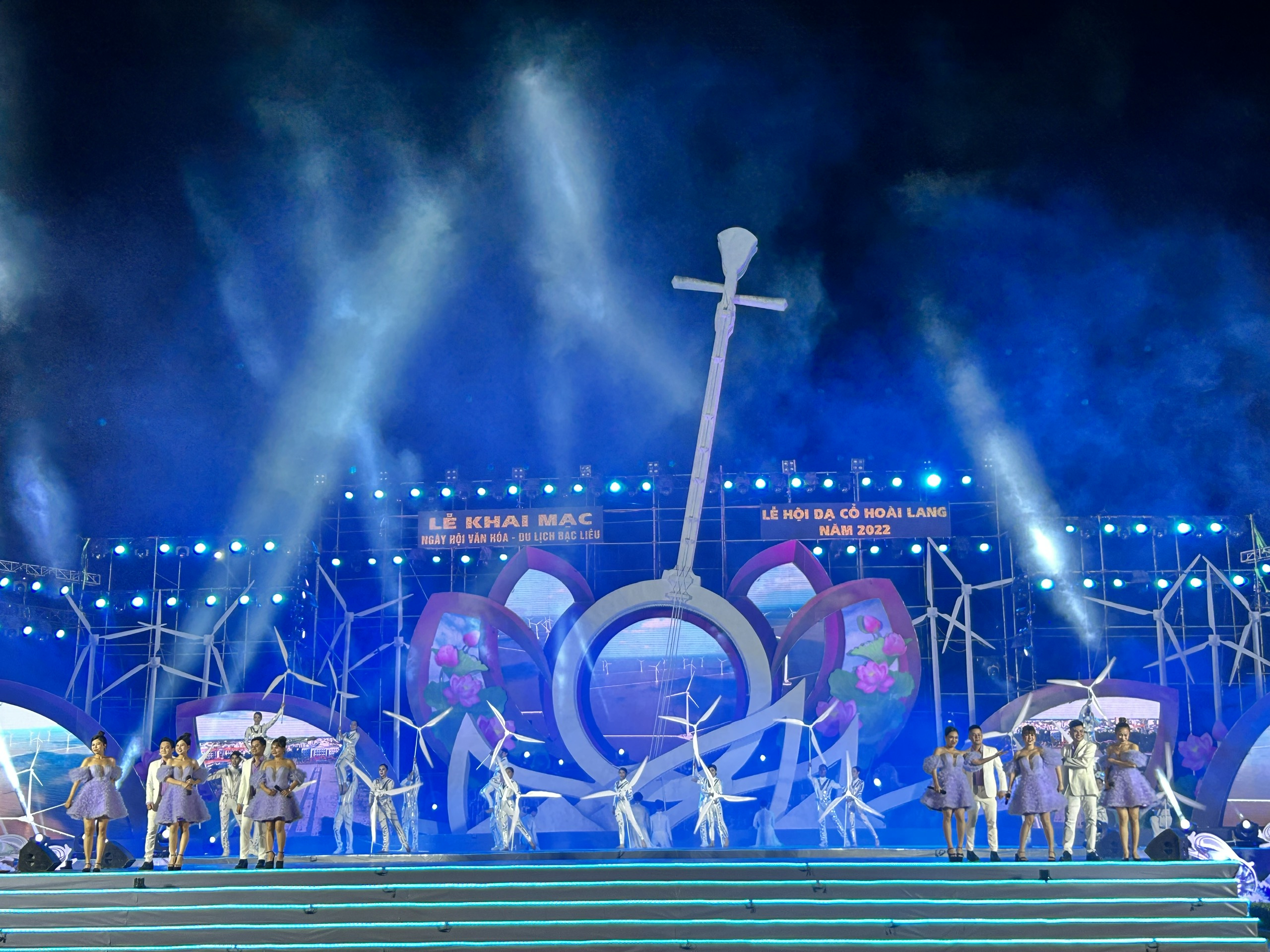 Các tiết mục khai mạc ngày hội Văn hóa - Du lịch Bạc Liêu và Lễ hội Dạ cổ hoài lang năm 2022.