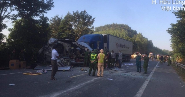 Tạm giữ khẩn cấp tài xế xe 16 chỗ trong vụ tai nạn liên hoàn làm 5 người thiệt mạng tại Lạng Sơn