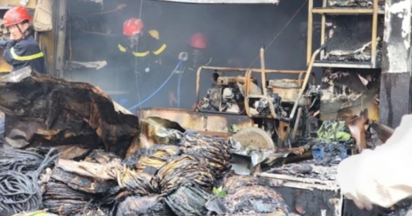 Công an thông tin ban đầu vụ cháy tại TP Buôn Ma Thuột