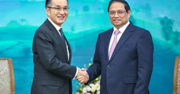 Thủ tướng tiếp Tổng giám đốc Tập đoàn Marubeni (Nhật Bản)