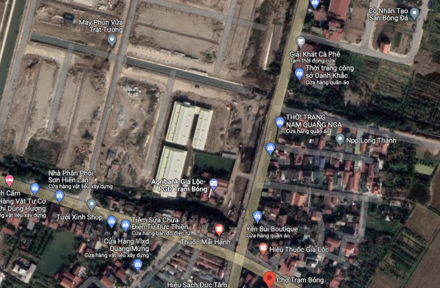 Chợ Trạm B&oacute;ng x&acirc;y dựng kh&ocirc;ng ph&eacute;p, đơn vị thi c&ocirc;ng trao đổi ra sao?