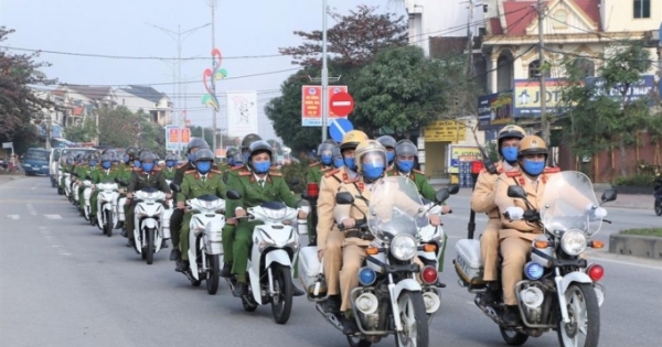 Mở cao điểm tấn công, trấn áp tội phạm, bảo đảm an ninh, trật tự Tết Nguyên đán Giáp Thìn 2024