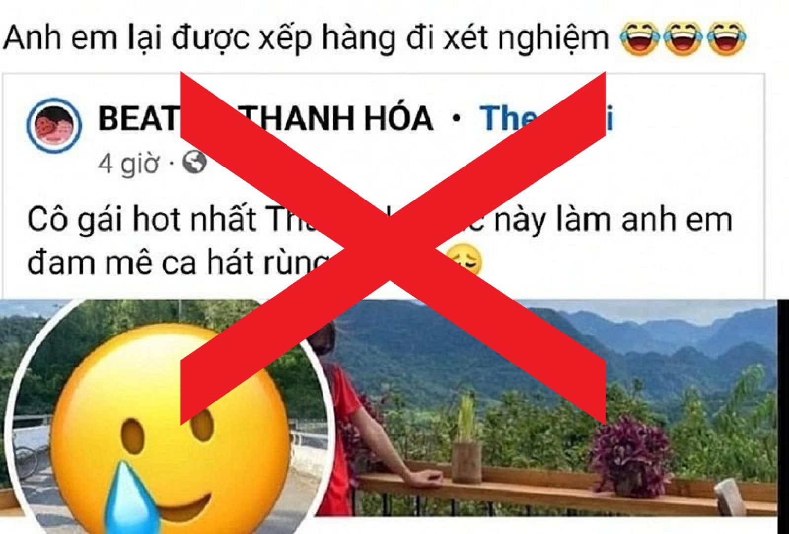 Th&ocirc;ng tin li&ecirc;n quan đến vụ việc được lan truyền tr&ecirc;n mạng x&atilde; hội l&agrave; kh&ocirc;ng đ&uacute;ng sự thật