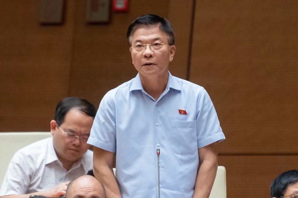 Bộ trưởng Tư pháp Lê Thành Long (Ảnh: Phạm Thắng).