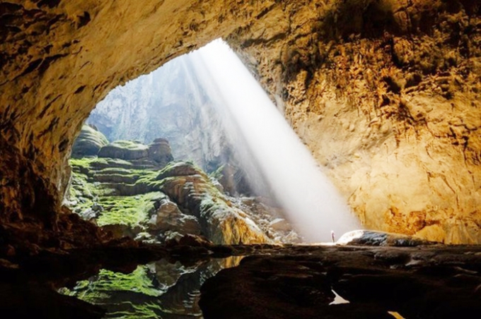 Một phần trong l&ograve;ng hang Sơn Đo&ograve;ng. Ảnh: Ryan Deboodt