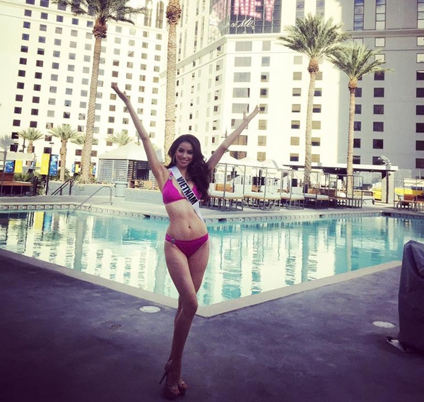 Hoa hậu ho&agrave;n vũ Việt Nam l&agrave; ứng cử vi&ecirc;n số một cho ng&ocirc;i vị cao nhất theo trang b&igrave;nh chọn Missosology. Ảnh: Internet