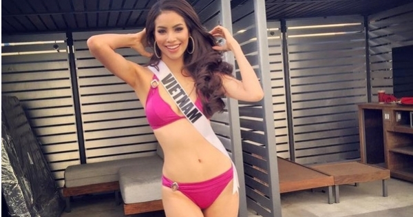 Phạm Hương "đốt cháy" mọi ánh nhìn với bộ ảnh bikini chụp bằng...điện thoại