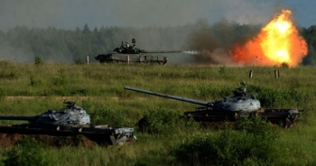 Nga đưa xe tăng hiện đại nhất tới Syria