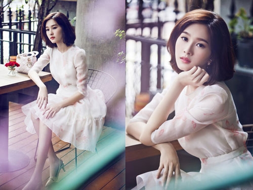 Đặng Thu Thảo xinh tươi với t&oacute;c ngắn&nbsp;