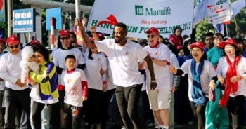 CLB Hà Nội T&T tham gia chương trình "Chạy vì trẻ em Hà Nội"